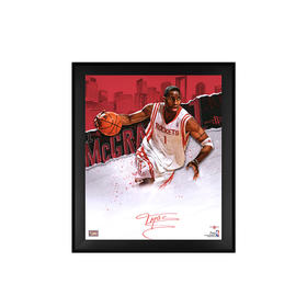 收藏系列 麦迪 火箭队 20寸*24寸 亲笔签名照片