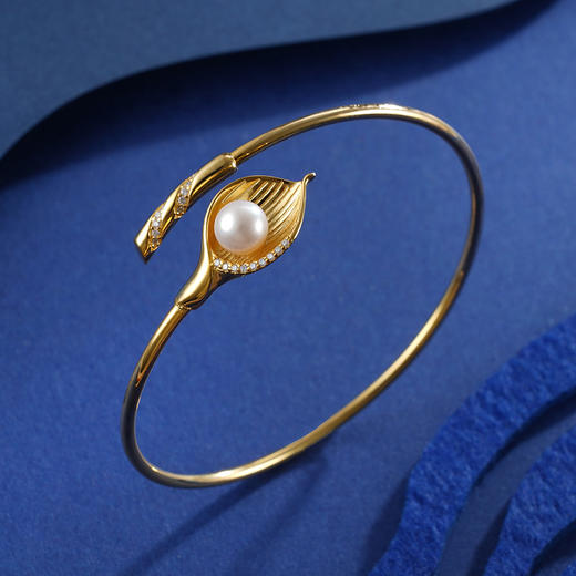 子佩集S925银珍珠手镯【JYSZ002】镀金2402 商品图0