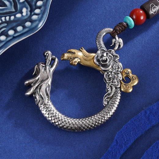 子佩集S990银十二生肖钥匙扣【YSXK】龙纯银2402 商品图1
