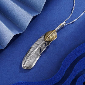 子佩集S925银【乘风破浪】吊坠【YFDZ040】(不含链)仿古2402