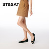 星期六优雅方头通勤低跟鞋SSC1111088 商品缩略图3