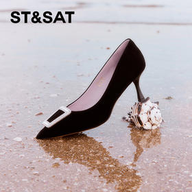 星期六法式气质尖头细高跟SSC1111055