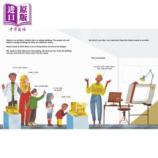 【中商原版】梅隆一家的新房子 The Mellons Build a House 英文原版 儿童科普绘本 知识百科图画书 精装进口 儿童读物4-8岁 商品图3