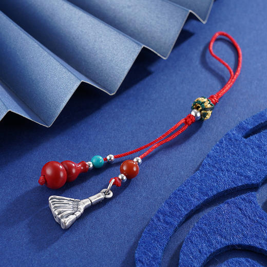 子佩集S999银去秽迎福钥匙扣【HFDYSK004】纯银2402 商品图0