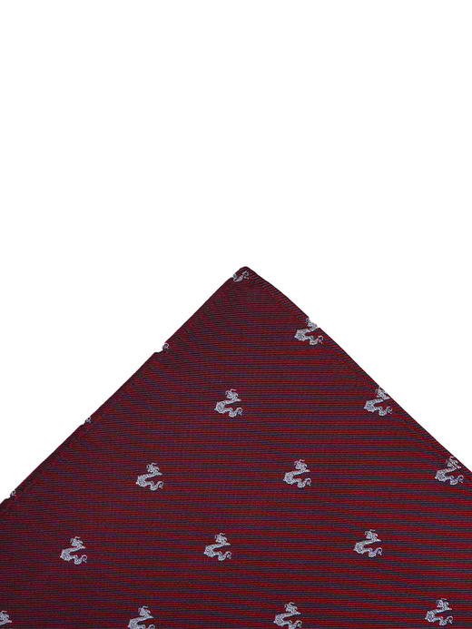 callisto红色纯桑蚕丝口巾 STTOW011C 商品图2