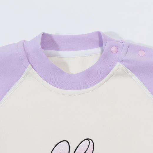 【商城同款】迪士尼婴儿连体衣春季宝宝哈衣爬服秋装新生儿外出衣服童装肩开扣连体服ZD1DL001 商品图6