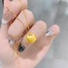小胖福足金吊坠 商品缩略图0