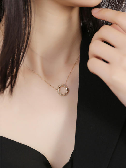 Eden Garden伊甸园花园系列 | 树纹K金项链 商品图1