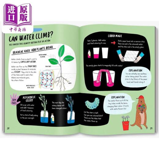 【中商原版】天才之书 气候与天气 The Brainiacs Book of the Climate and Weather 英文原版 儿童科普绘本 精装自然科学读物 商品图4