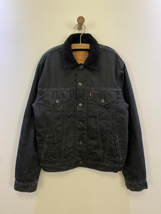 Levi’s 李维斯 羊羔絨 牛仔外套  棉服 夹棉外套_CTJK(M) 商品图1