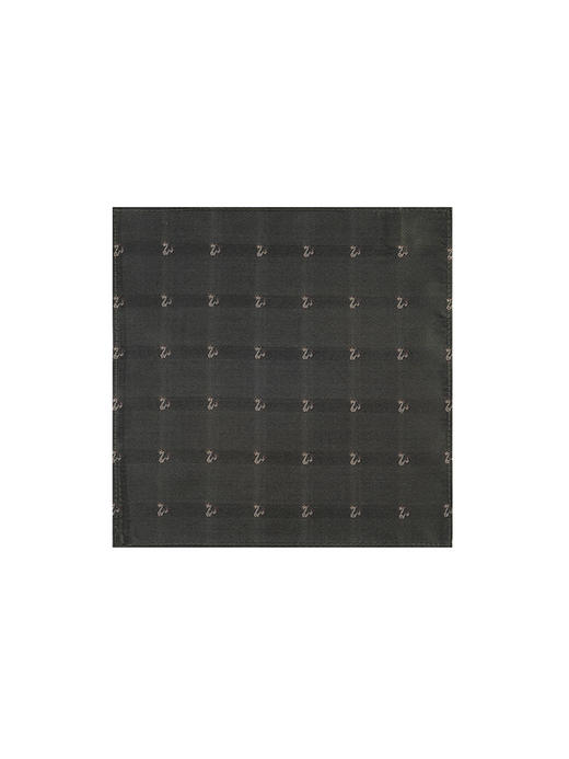 callisto咖色纯桑蚕丝口巾 STTOW018C 商品图0