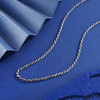 子佩集925银仿古项链【YFXL027-22】搭配链麻花2402 商品缩略图1