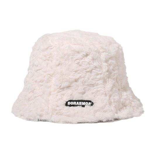 2023新款百搭毛绒渔夫帽女秋冬季可爱保暖盆帽显脸小水桶帽 商品图4