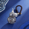 子佩集S999银【葫芦】钥匙扣【DZ795】仿古花丝珐琅彩葫芦纯银2402 商品缩略图3
