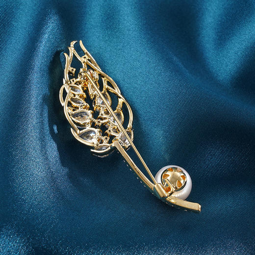 子佩集珍珠胸针【XXXZ208】镀金2402 商品图1