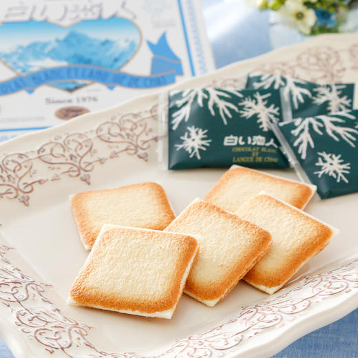 白色恋人白巧克力夹心饼干9枚99g/054293 浓醇美味细腻酥脆口感 商品图1