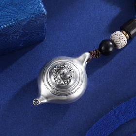 子佩集S999银【壶福相依】钥匙扣【JCGY001】纯银2402