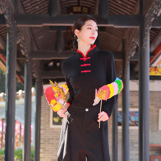 秋冬推荐款 |  巫山云针织上衣 | 现货加急发  商品图3