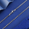 子佩集925银仿古项链【YFXL027-22】搭配链麻花2402 商品缩略图0