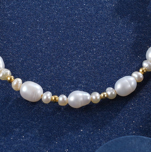 子佩集珍珠手链【ZSL263】镀金2402 商品图1