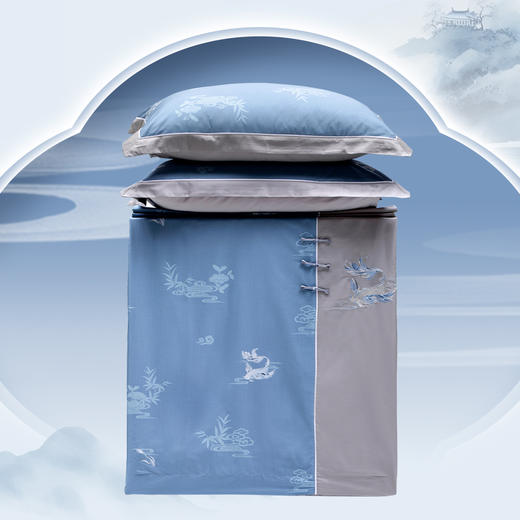 多喜爱山海经 60S贡缎长绒棉四件套 雅韵集cs 商品图3