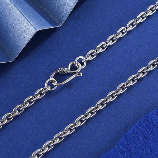 子佩集S925银【戟聘】项链【YFXL021-28】仿古2402 商品图0