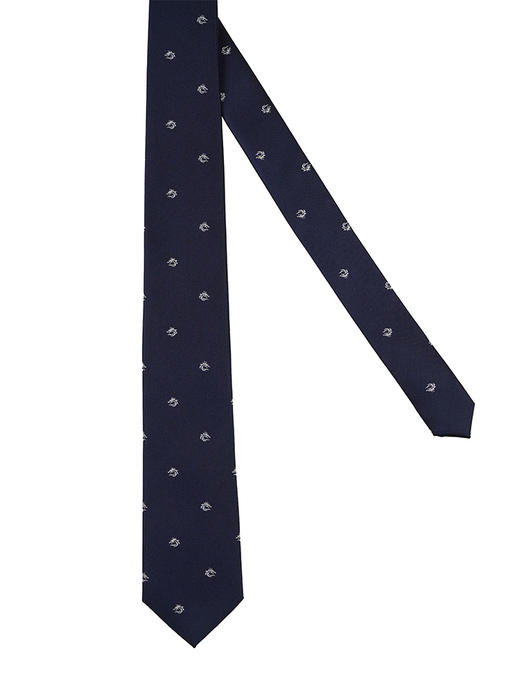 callisto蓝色真丝梭织领带 STCTE019C 商品图1