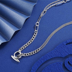 子佩集S925银【江潮】项链【TS357】原创22402