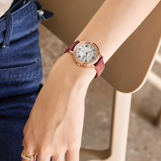西铁城（CITIZEN）光动能女表不锈钢镀粉金色皮带EW2427-19A 商品图6
