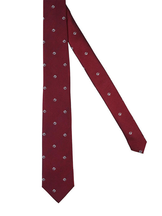 callisto红色真丝梭织领带 STCTE012C 商品图1