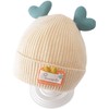 婴儿帽子冬季可爱新生婴幼儿宝宝毛线帽秋冬保暖男女童针织帽 商品缩略图4