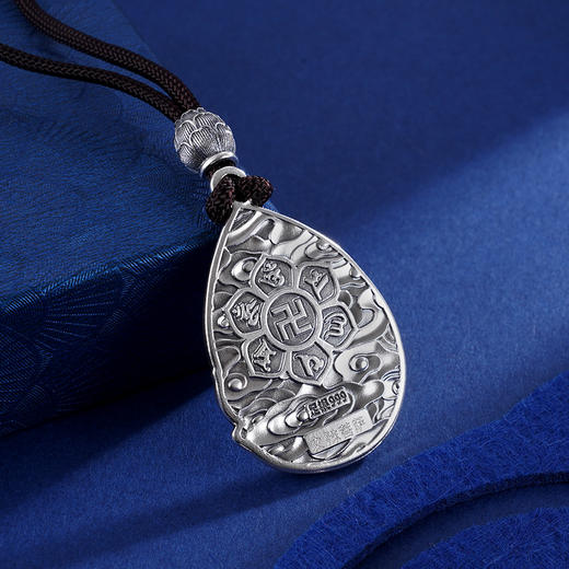 子佩集S999银【福祥人生】套链项链【CD3003】仿古十二生肖守护神2402 商品图1