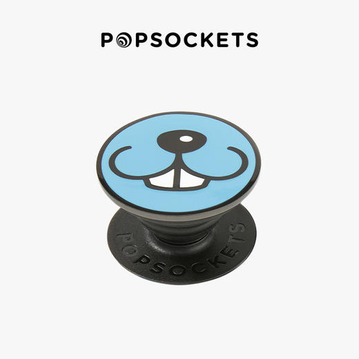 【MELTING SADNESS】POPGRIP粘贴式支架 Enamel金属珐琅系列 蓝色兔兔-珐琅 商品图0