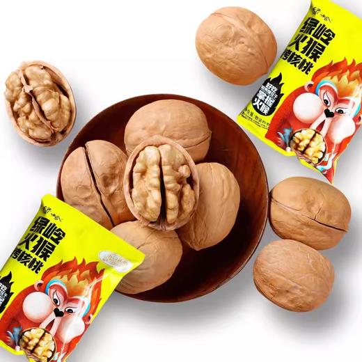 528g绿岭火猴蜂蜜味烤核桃  味香浓郁 好吃营养 商品图0