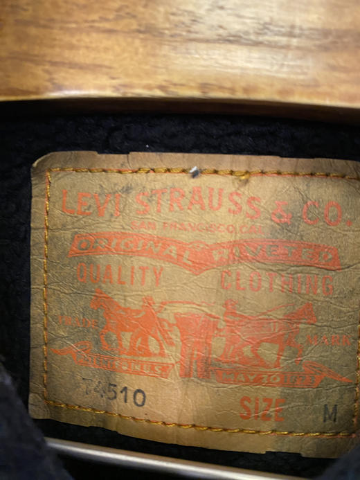 Levi’s 李维斯 羊羔絨 牛仔外套  棉服 夹棉外套_CTJK(M) 商品图2