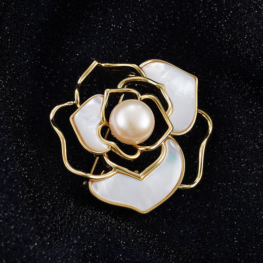 子佩集珍珠胸针【XXXZ206】镀金2402 商品图0