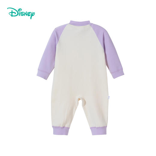 【商城同款】迪士尼婴儿连体衣春季宝宝哈衣爬服秋装新生儿外出衣服童装肩开扣连体服ZD1DL001 商品图5
