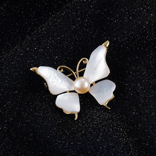 子佩集珍珠胸针【XXXZ198】镀金2402 商品图0