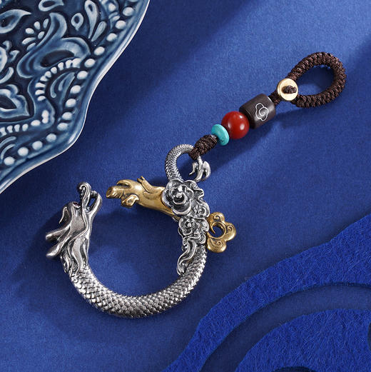 子佩集S990银十二生肖钥匙扣【YSXK】龙纯银2402 商品图2