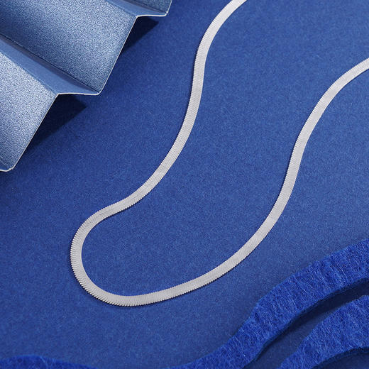 子佩集S925银【墨澈】项链【CY802000】原创2蛇骨2402 商品图0