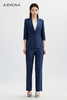【商场同款】阿菁娜2024春夏新款通勤干练修身西装裤A29X110012 商品缩略图0