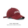 新款四季棒球帽雪花绒韩版大头围字母棒球帽显脸小百搭网红帽子潮 商品缩略图4
