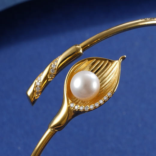 子佩集S925银珍珠手镯【JYSZ002】镀金2402 商品图1