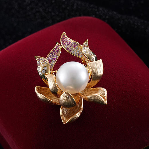 子佩集珍珠胸针【XXXZ197】镀金2402 商品图0
