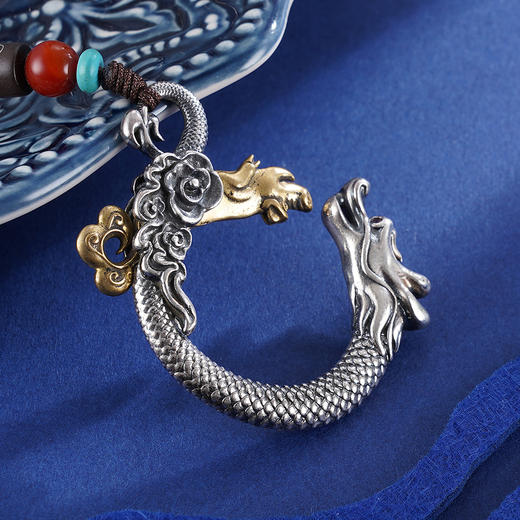 子佩集S990银十二生肖钥匙扣【YSXK】龙纯银2402 商品图0