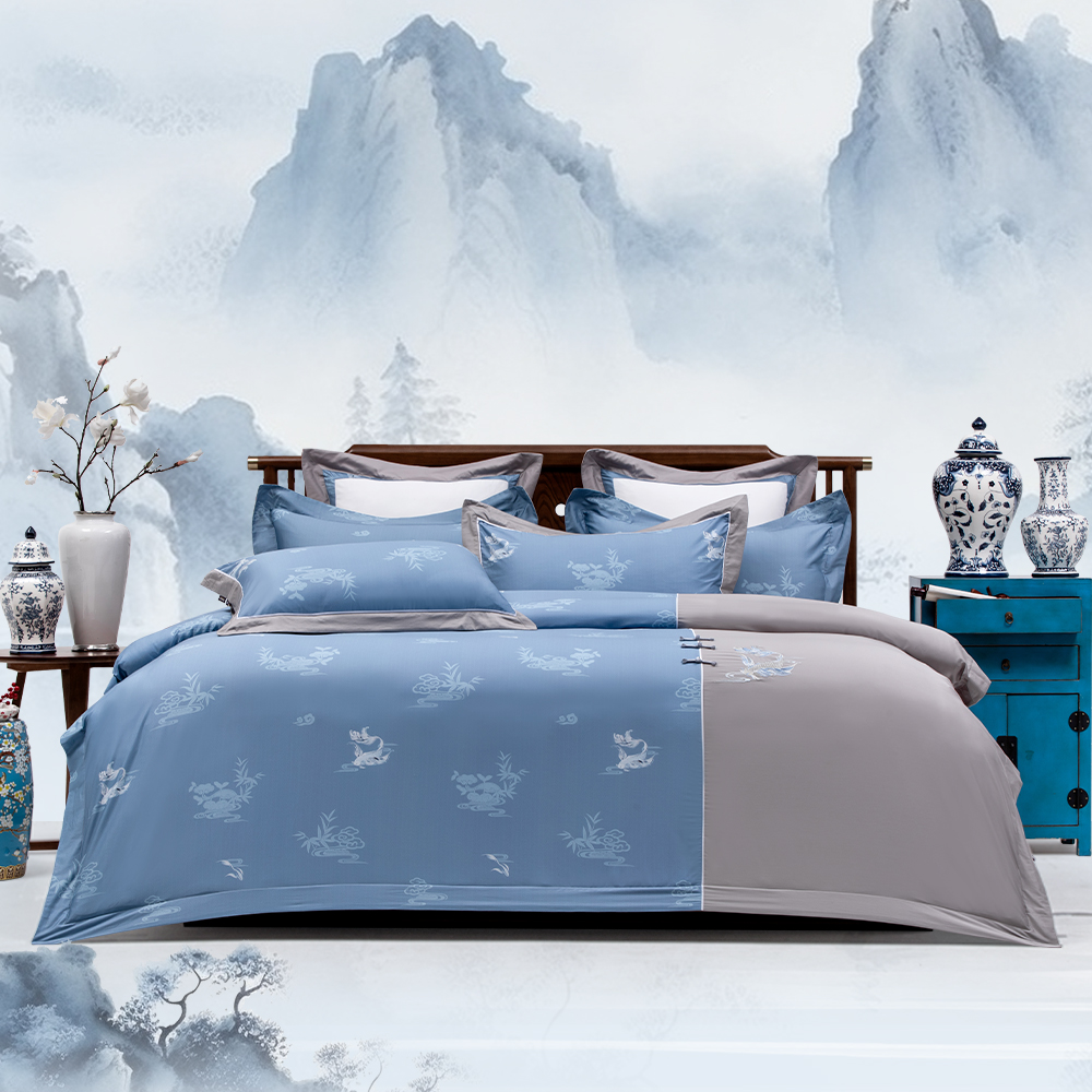 多喜爱山海经 60S贡缎长绒棉四件套 雅韵集cs