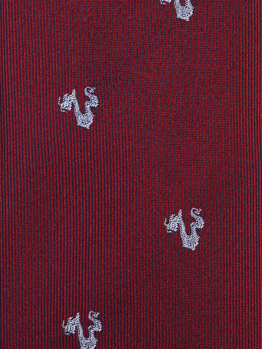 callisto红色真丝梭织领带 STCTE011C 商品图3
