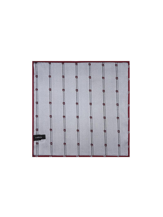 callisto红色纯桑蚕丝口巾 STTOW012C 商品图1