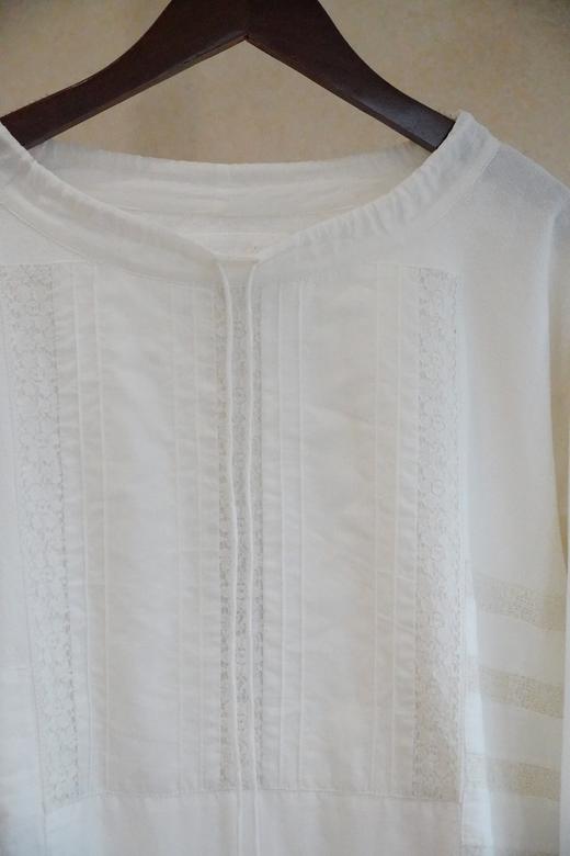 Khadi and Co白色蕾丝上衣 商品图11