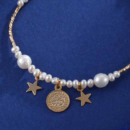 子佩集珍珠手链【ZSL261】镀金2402 商品图2